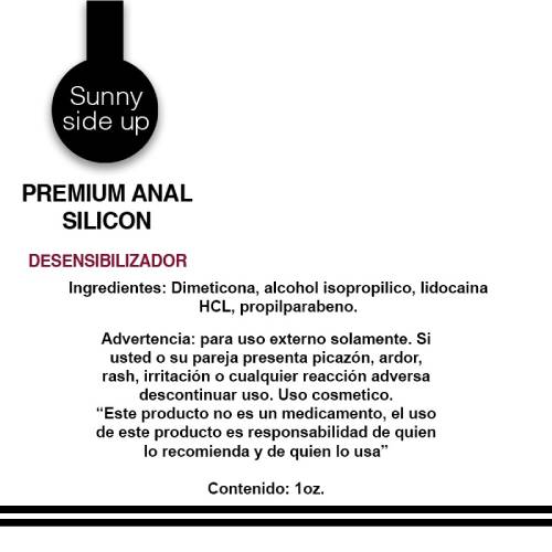 Sunny Side Up – Premium Anal Con Desensibilizador