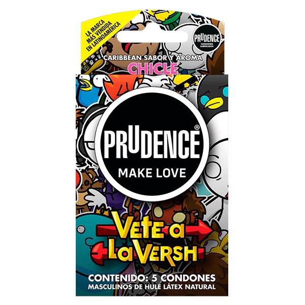 Condones Prudence – Vete a la versh – 5 piezas