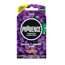 Condones Prudence – Uva – 3 piezas