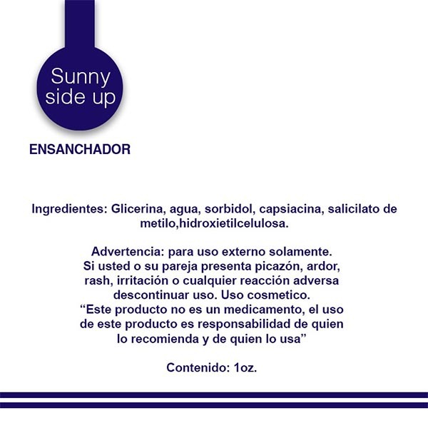 Sunny Side Up – Ensanchador