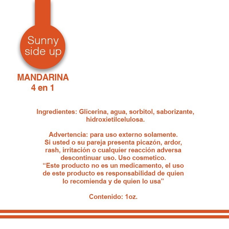 Sunny Side Up – Mandarina