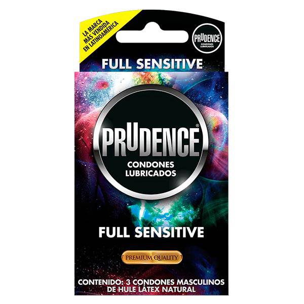 Condones Prudence – Full sensitive – 3 piezas