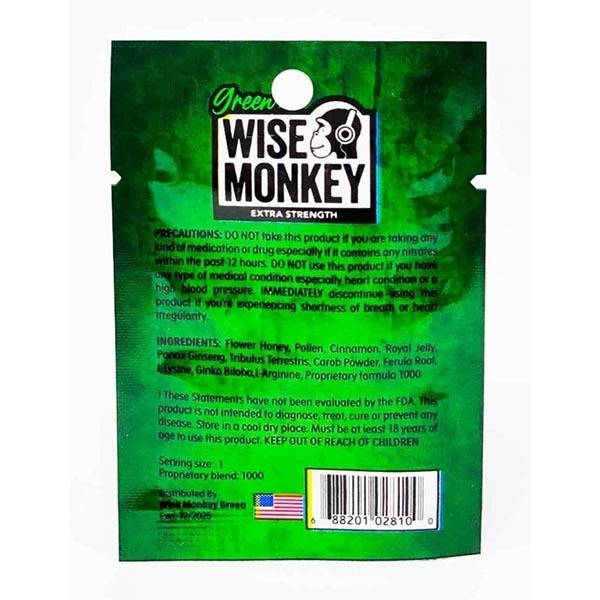 Wise Monkey Jelly – Green
