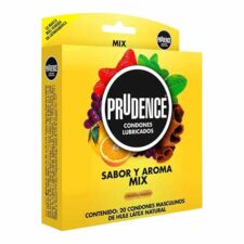 Condones Prudence – Mix de sabores  – 20 piezas