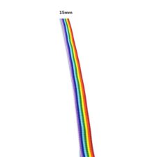 Listón decorativo de arcoíris – 15mm
