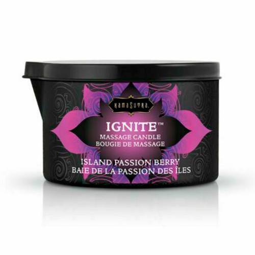 KAMASUTRA IGNITE MASSAGE CANDLE Island Passion Berry