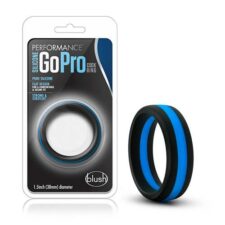 Go Pro Cock Ring Black/Blue/Black