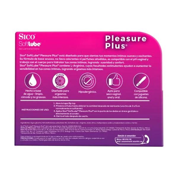 Soft Lube Pleasure Plus by Sico®