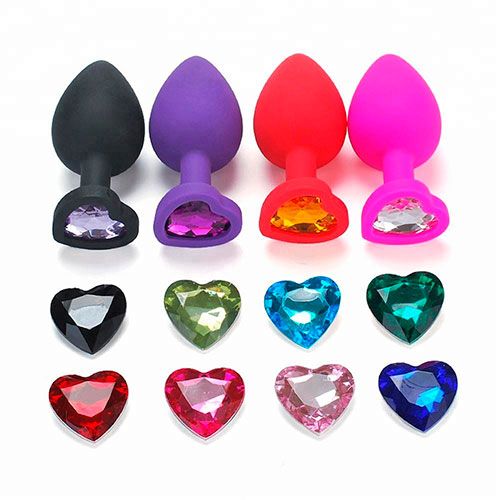 plug silicon heart medium