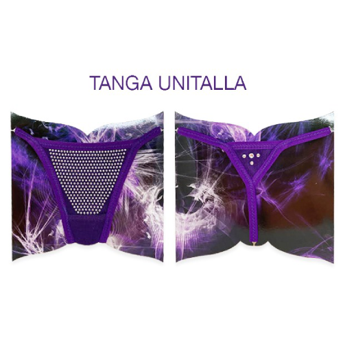 Tanga Algodón Mordo Metal