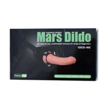 Arnés con dildo </br>21.5 cm x 3.5 cm
