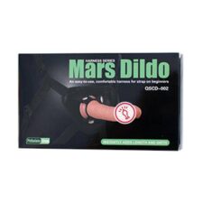 Arnés con dildo </br>21.5 cm x 3.5 cm