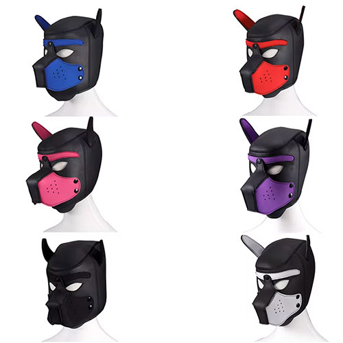 Máscara De Cachorro De Neopreno