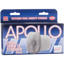 Masturbador de doble densidad, color humo