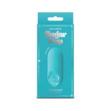 Sugar Pop – Harmony – Mini vibrador de silicona recargable – Verde azulado