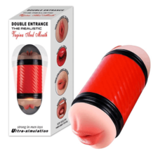 Double Entrance Realistic Vagina/Mouth