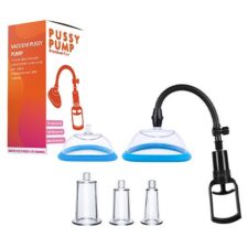 Kit Bomba Vaginal y Pezones Azul