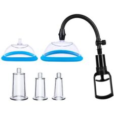 Kit Bomba Vaginal y Pezones Azul